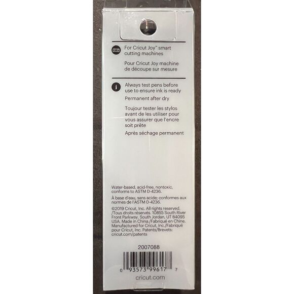 Cricut Joy Pen Stylos Black 0.3 New - Picture 2 of 2